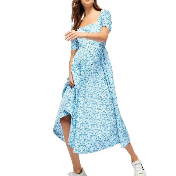 Free People Dresses & Skirts - She’s a dream middi free people dress nwt